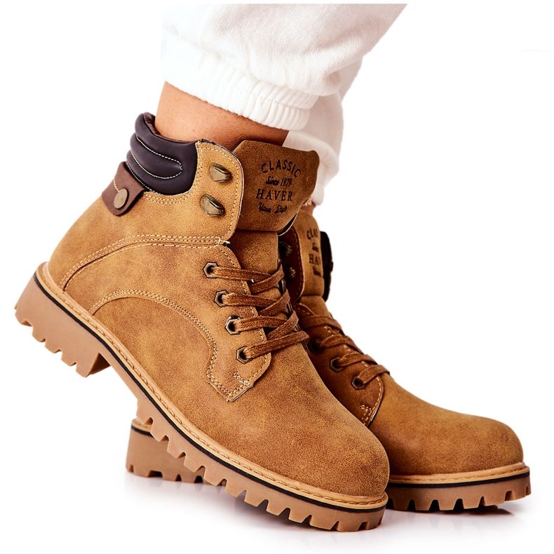 PH1 Naisten eristetyt vetoketjulliset ankkurit, Camel Lenox ruskea