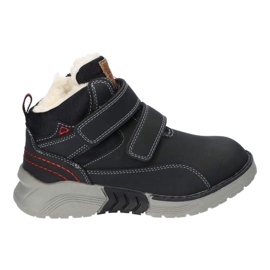 American Club XD18 / 21 mustat eristetyt urheilukengät, joissa on turkis