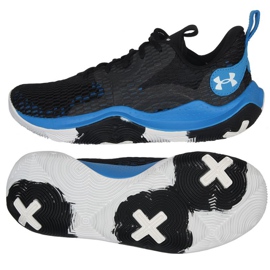 Under Armour Spawn 3 M 3023378003 koripallokengät musta musta