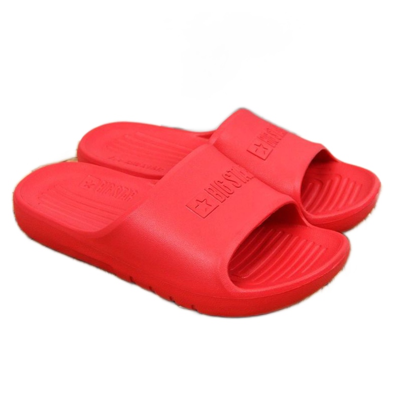 Big Star Jr GG374809 punaiset vaahtotossut valkoinen punainen