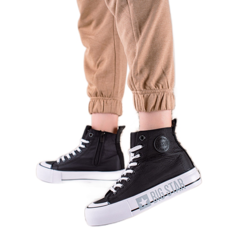 Naisten lenkkarit Big Star II274012 musta