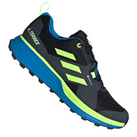 Adidas Terrex Two Gtx M FV8102 kengät musta vihreä