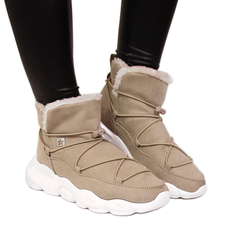 Lumisaappaat Big Star W II274263 beige