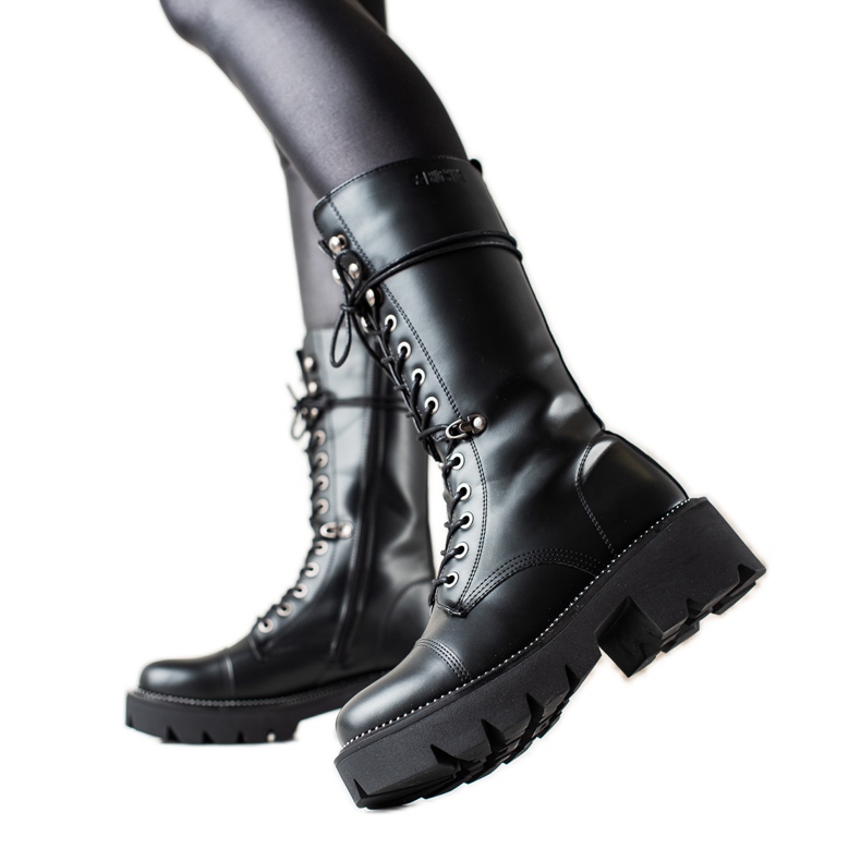 Naisten saappaat Big Star II274115 musta