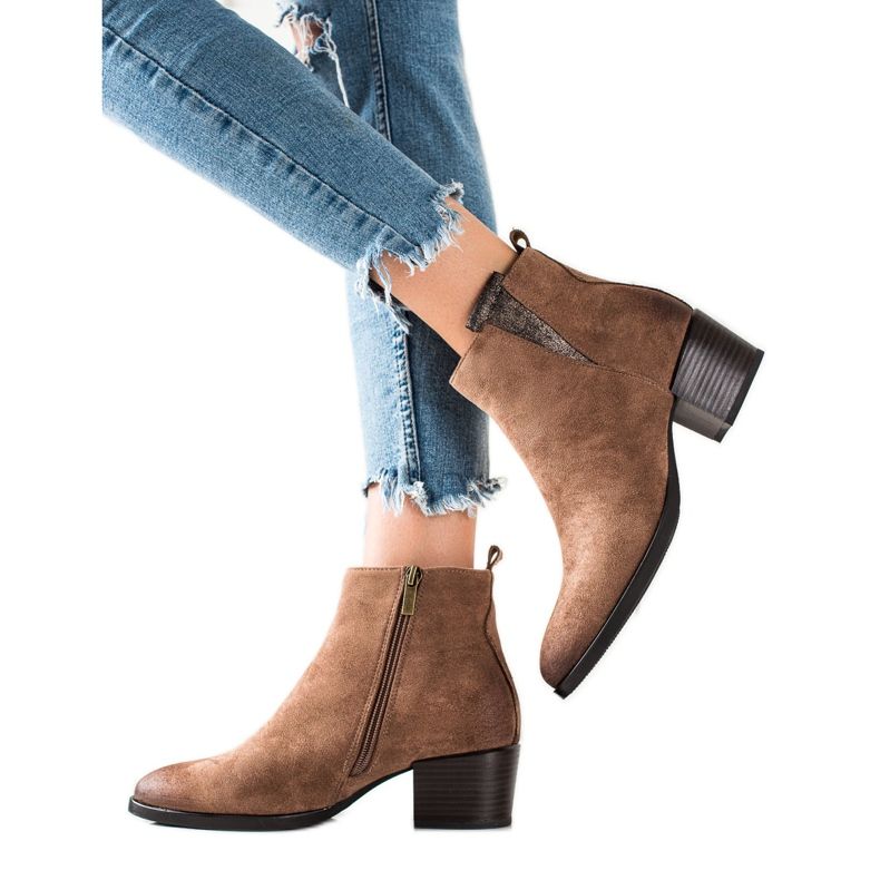 W. Potocki Rennot ruskeat Potocki -saappaat