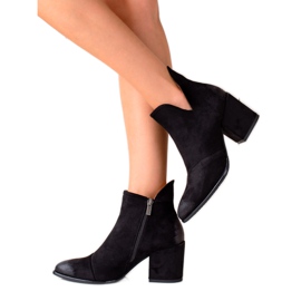 W. Potocki Mokkanahkaiset Potocki -saappaat musta