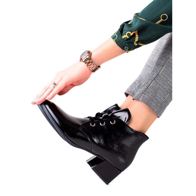 Sergio Leonen matalakorkoiset saappaat musta