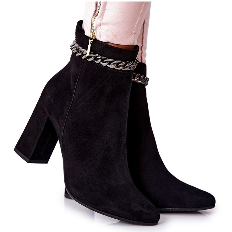 Nahkakengät Laura Messi Musta 2203