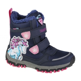 Kappa Flake Tex K Jr 260917K-6722 kengät tummansininen