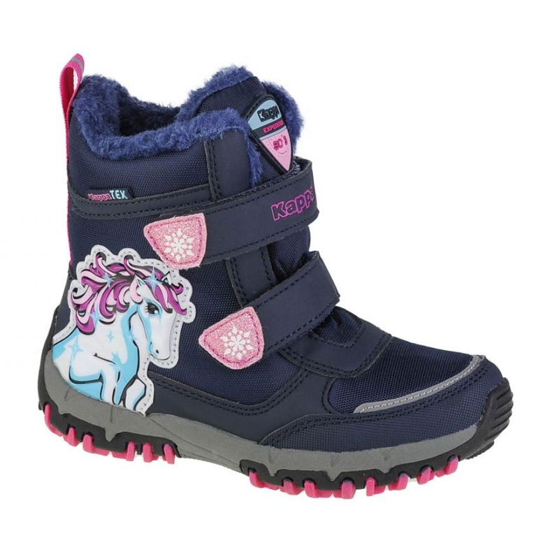 Kappa Flake Tex K Jr 260917K-6722 kengät laivastonsininen