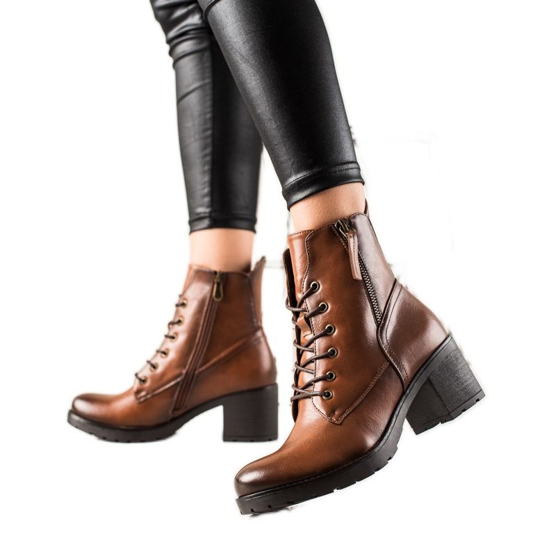 W. Potocki Potockin rennot nauhasaappaat ruskea