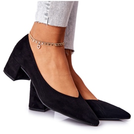 PG1 Mokkanahkapumput mustalla Rossie-postilla