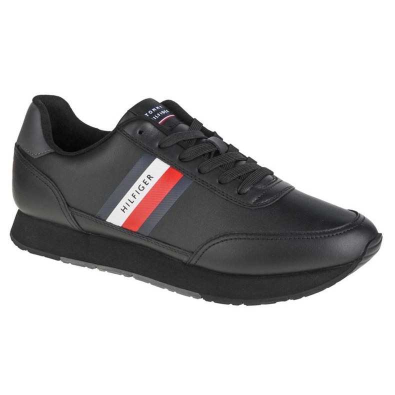 Tommy Hilfiger Essential Runner Winter Leather M FM0FM03814-BDS ​​-kengät musta