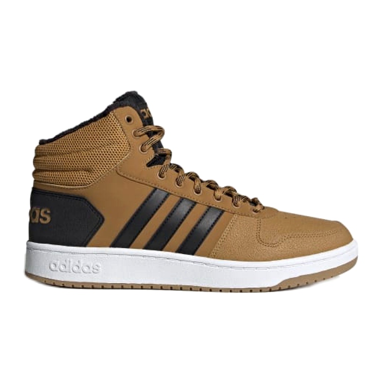 Adidas Hoops 2.0 Mid M EE7371 kengät ruskea
