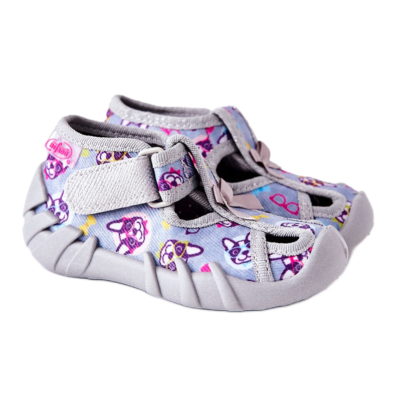 BEFADO S.A. Tossut Inblu tarranauhalla 190P093 Harmaa-sininen