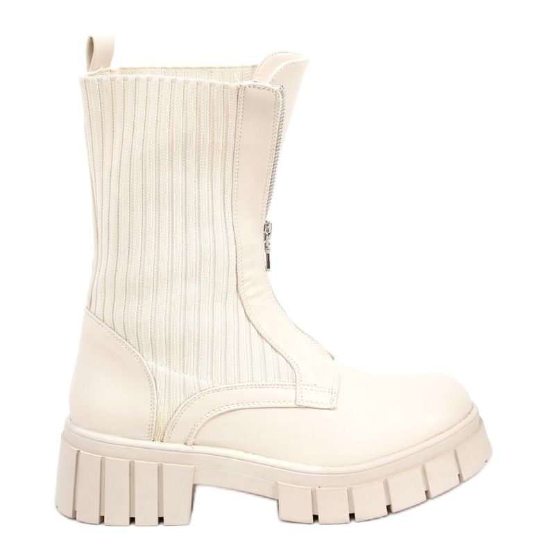 Jose Beige villapaita ylempi työntekijät