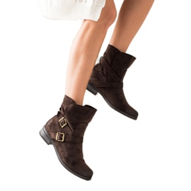 W. Potocki Potockin mokkanahkasaappaat ruskea W. Potocki Potockin mokkanahkasaappaat ruskea