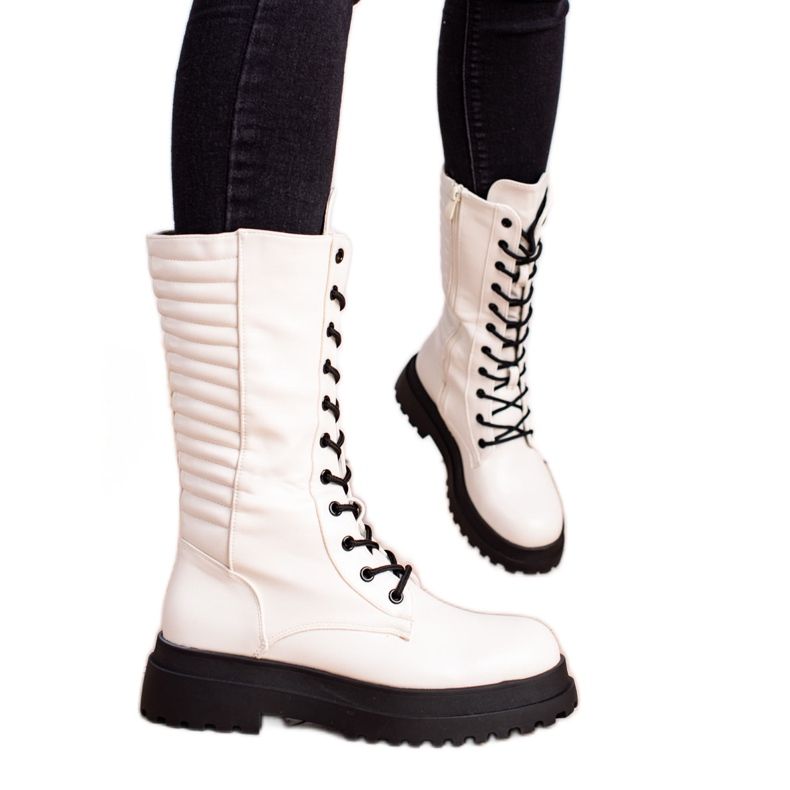 Seastar Valkoiset Eco-nahkasaappaat valkoinen