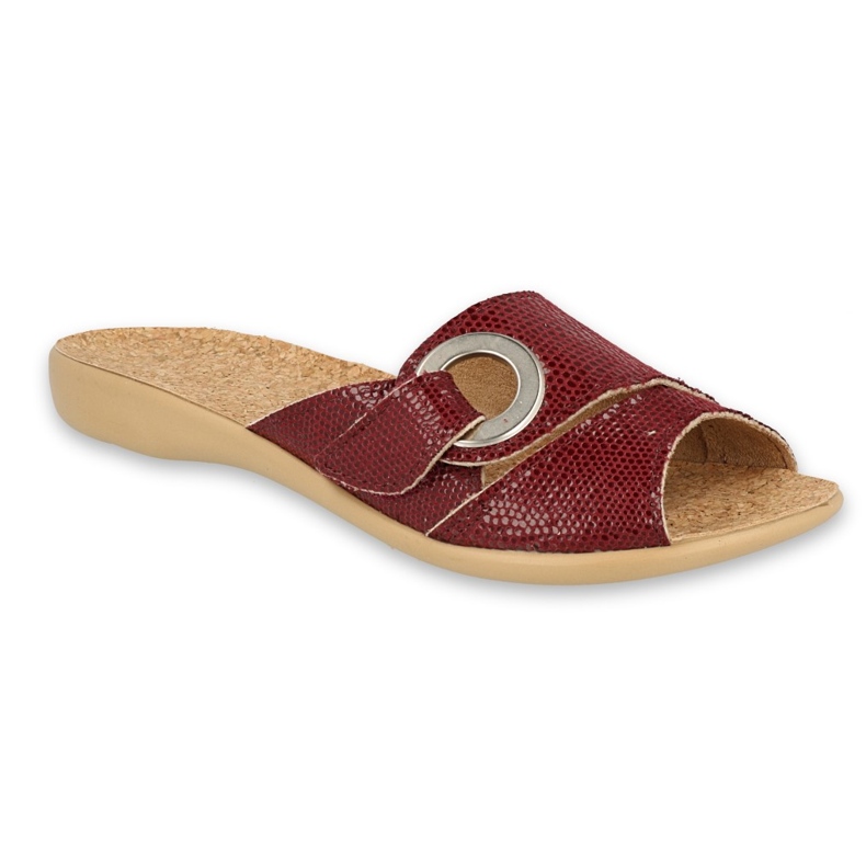 Befado naisten kengät pu 265D021 ruskea punainen