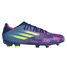 Adidas X Speedflow Messi.3 Fg M FY6888 jalkapallokengät tummansininen, violetti, sininen, monivärinen sininen