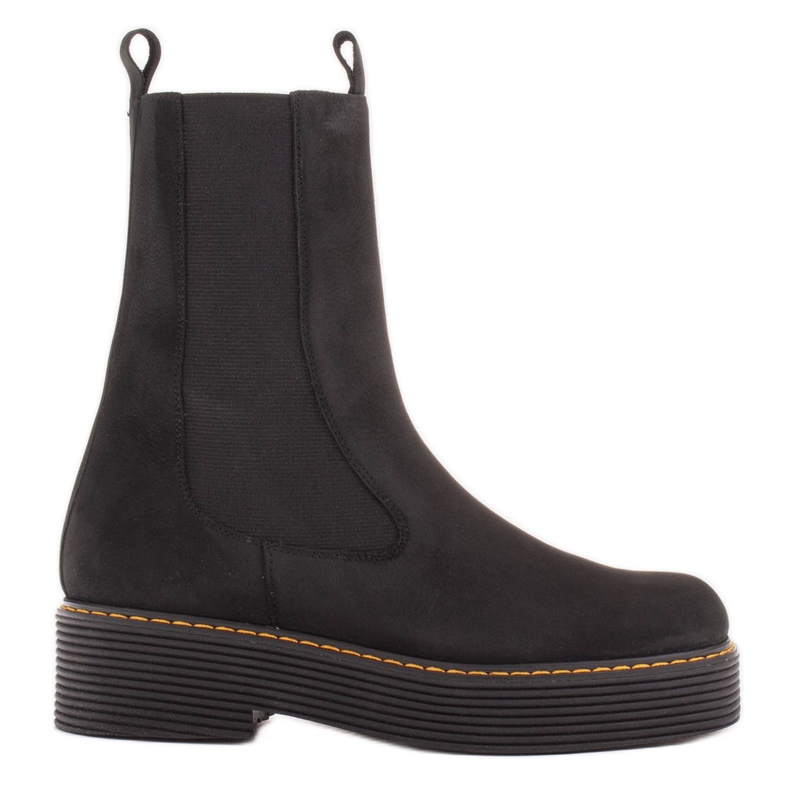 Marco Shoes Greta -saappaat joustavaa kumia musta