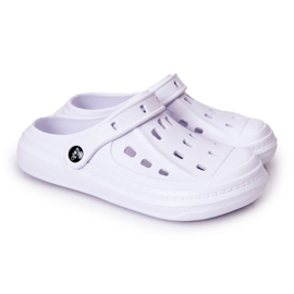 BEFADO S.A. Miesten tossut Kroks Befado 154M001 valkoinen