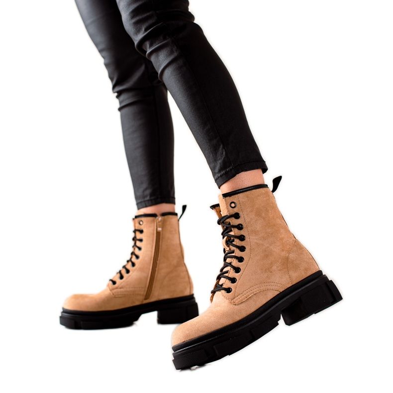 Super Me Suede beige ansoja