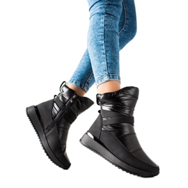 Weide Klassiset lumisaappaat musta