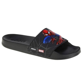 Adidas Adilette Shower Slides Spiderman Jr FZ1716 tossut musta