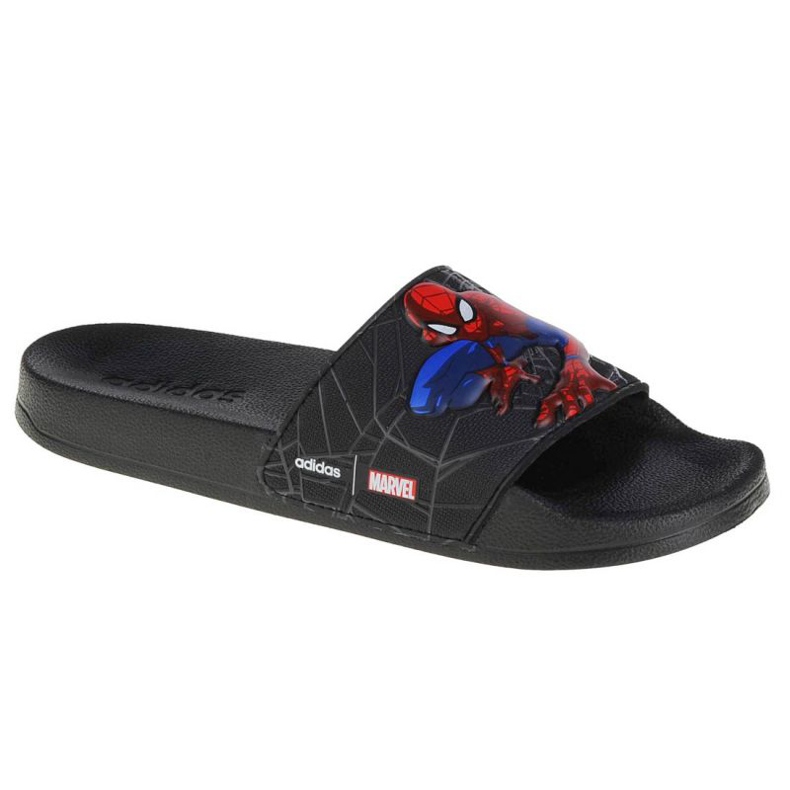 Adidas Adilette Shower Slides Spiderman Jr FZ1716 tossut musta