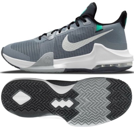 Nike Air Max Impact 3 M DC3725 002 koripallokenkä harmaa harmaan sävyjä