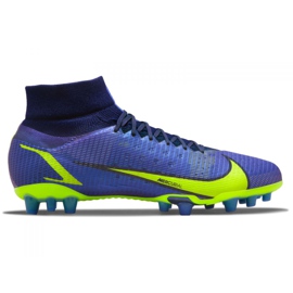 Nike Superfly 8 Pro Ag M CV1130-574 jalkapallokenkä tummansininen tummansininen
