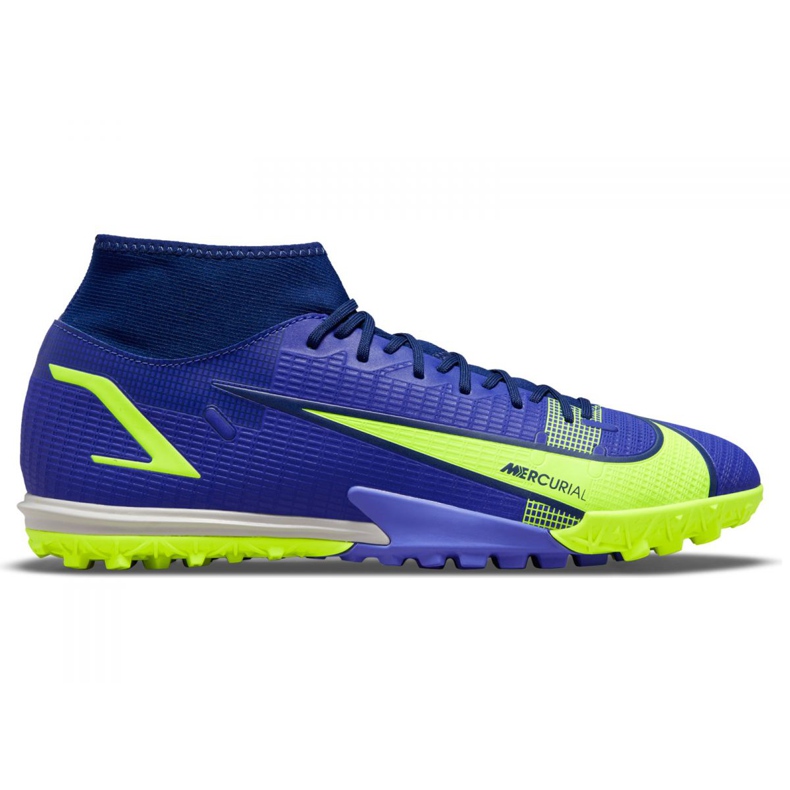 Nike Superfly 8 Academy Tf M CV0953-474 jalkapallokengät kuninkaallinen sininen