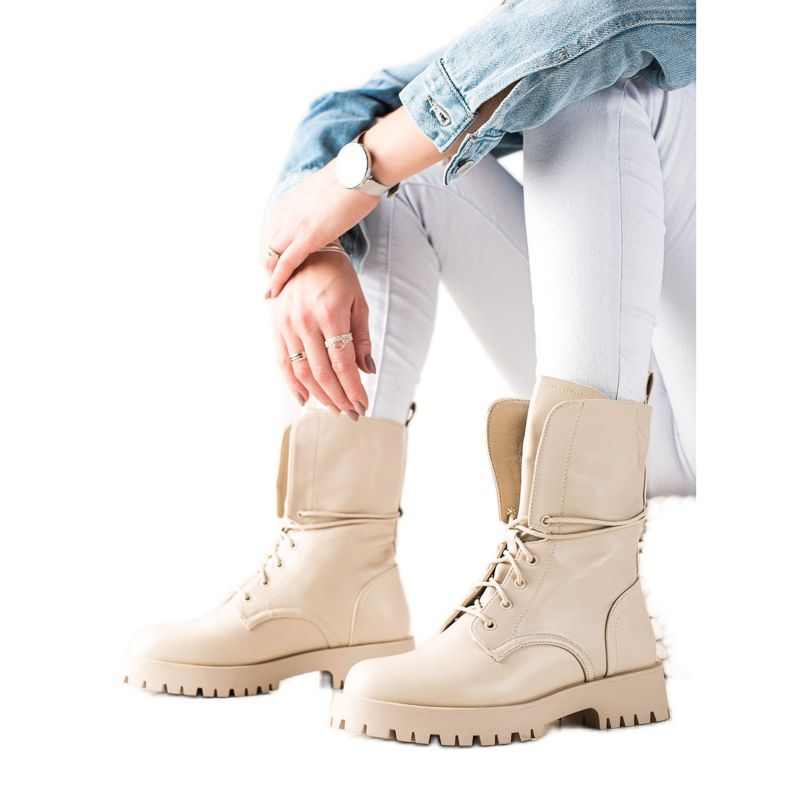 TRENDI Klassiset Tall Trappers beige