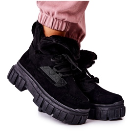 PM1 Musta Lämpimät Saappaat Trappers Musta Demaris PM1 Musta Lämpimät Saappaat Trappers Musta Demaris