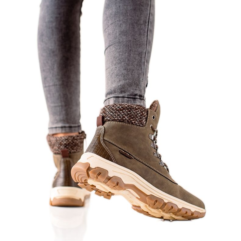 Goodin Lämpimät ankkurit ruskea vihreä