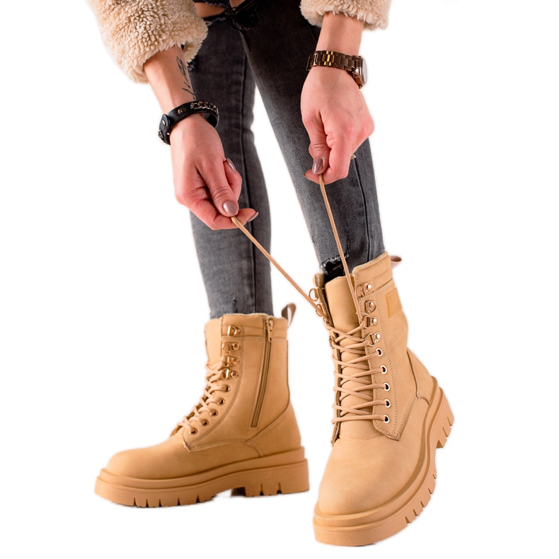 TRENDI Klassiset kamelinetsijät ruskea