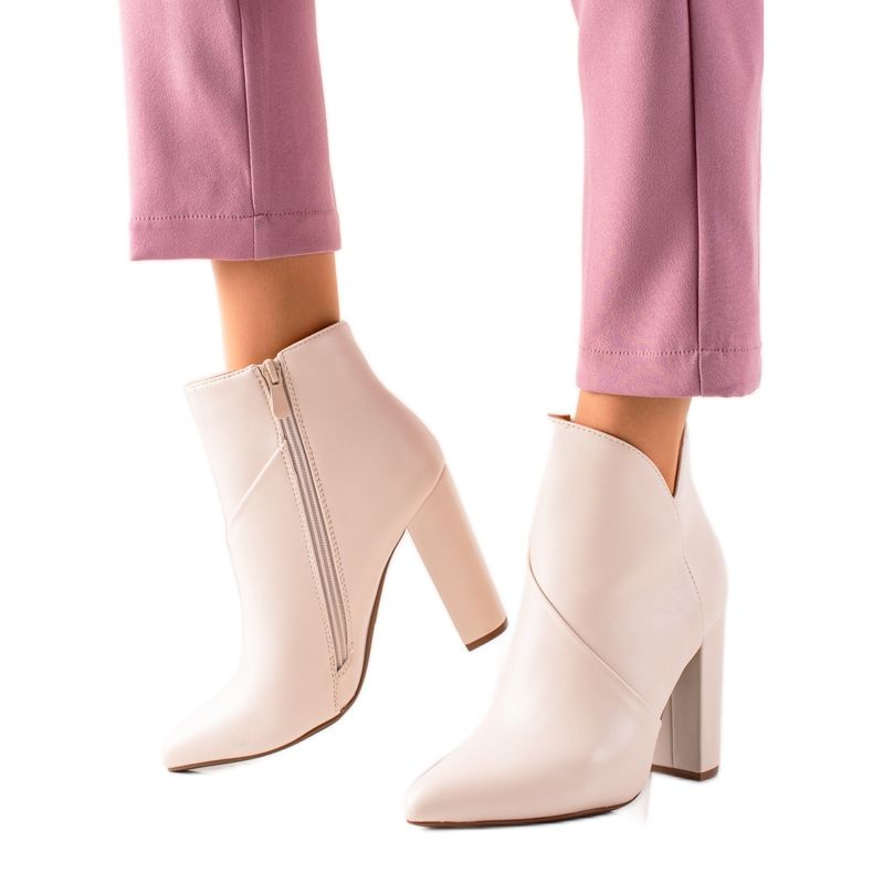 Seastar Korkeakorkoiset saappaat beige