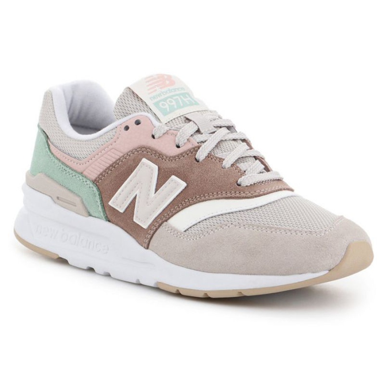 Kengät New Balance W CW997HVD beige ruskea vaaleanpunainen vihreä