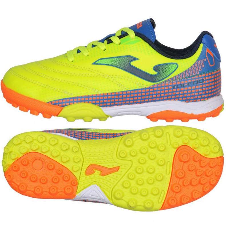 Joma Toledo 2109 Tf Jr TOJW2109TF jalkapallokengät keltainen keltaiset