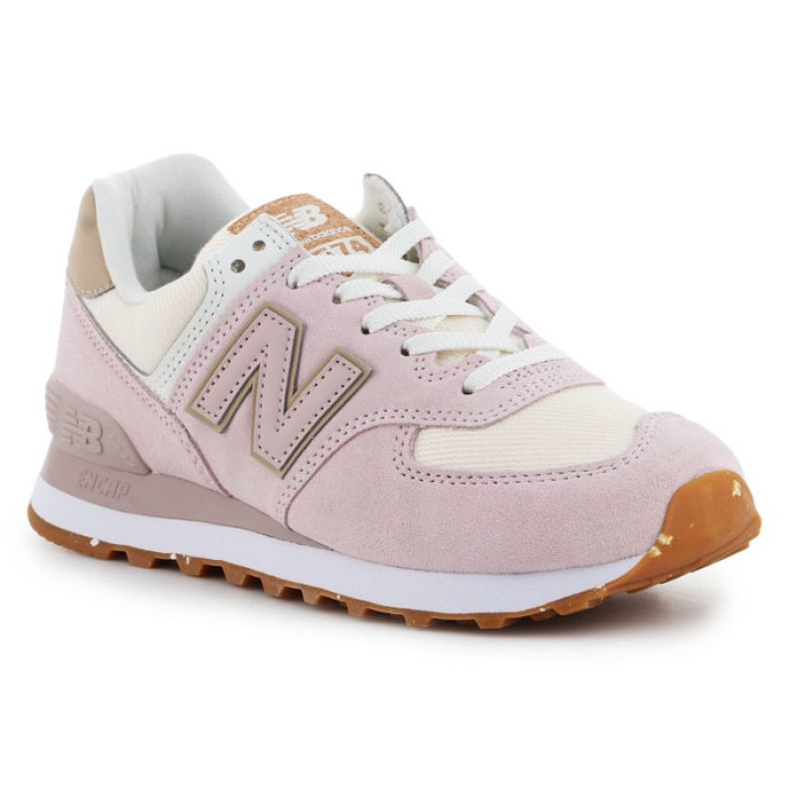 New Balance W WL574SP2 vaaleanpunainen