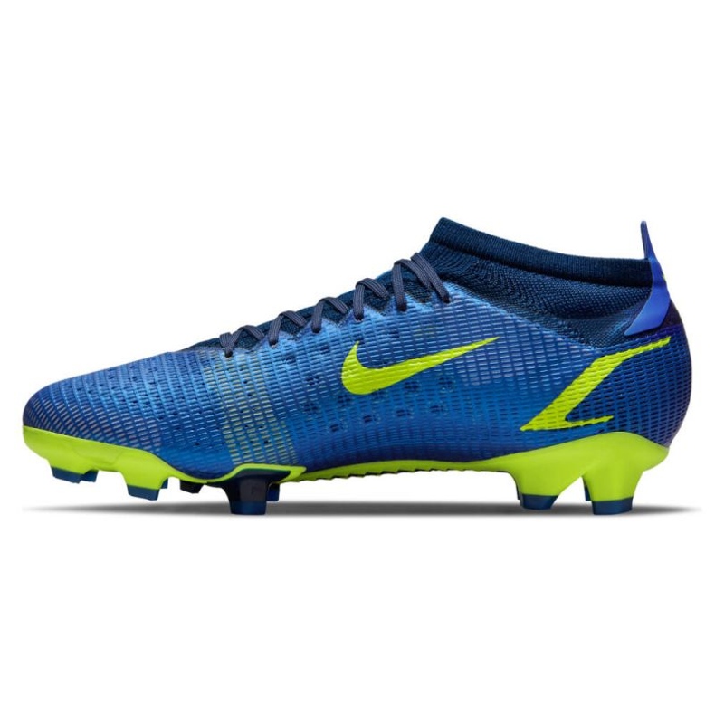 Nike Mercurial Vapor 14 Pro Fg M CU5693 574 jalkapallokengät sininen blues ja laivastonsininen