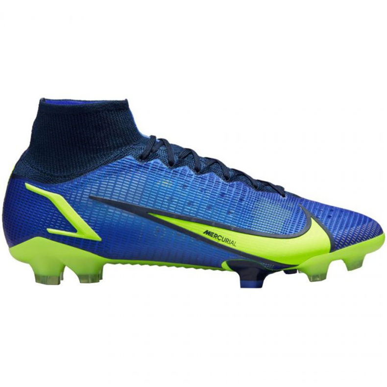 Nike Mercurial Superfly 8 Elite Fg M CV0958 574 jalkapallokengät sininen sininen