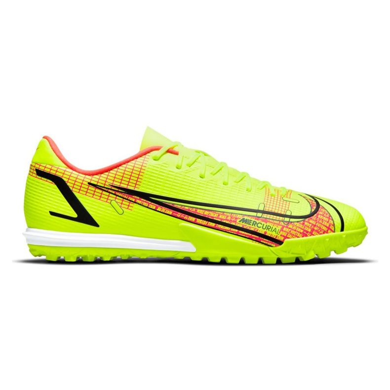 Nike Mercurial Vapor 14 Academy Tf M CV0978-760 jalkapallokengät vihreä vihreä
