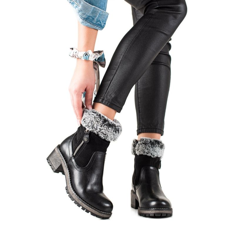 Goodin Rento saappaat turkista musta