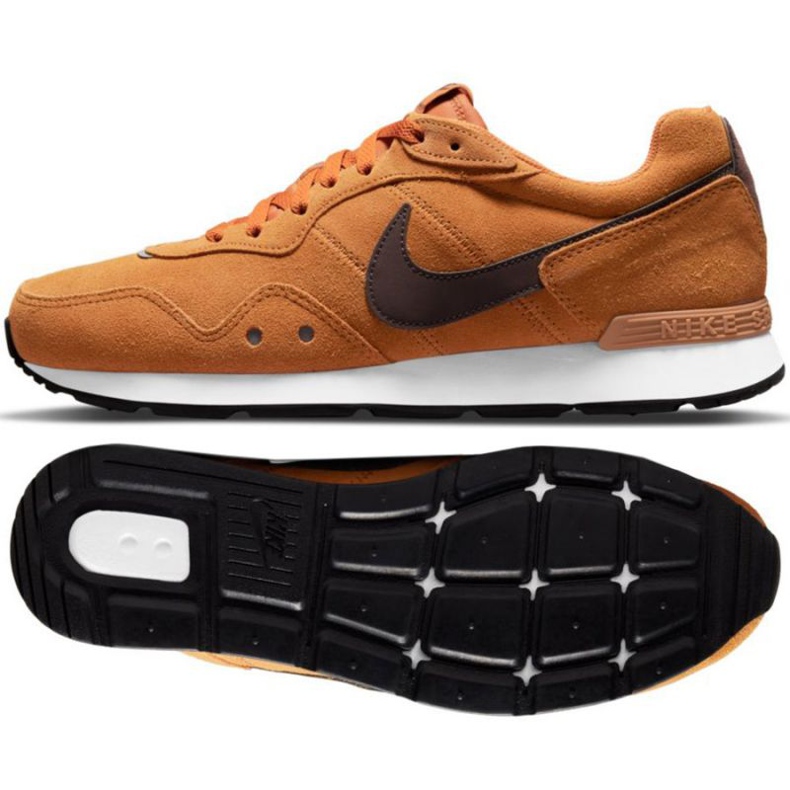 Nike Venture Runner Suede M CQ4557 200 -kenkä ruskea oranssi