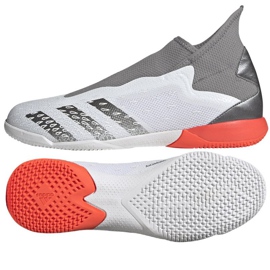Adidas Predator Freak.3 Ll In M FY7823 jalkapallokengät harmaa, valkoinen harmaa