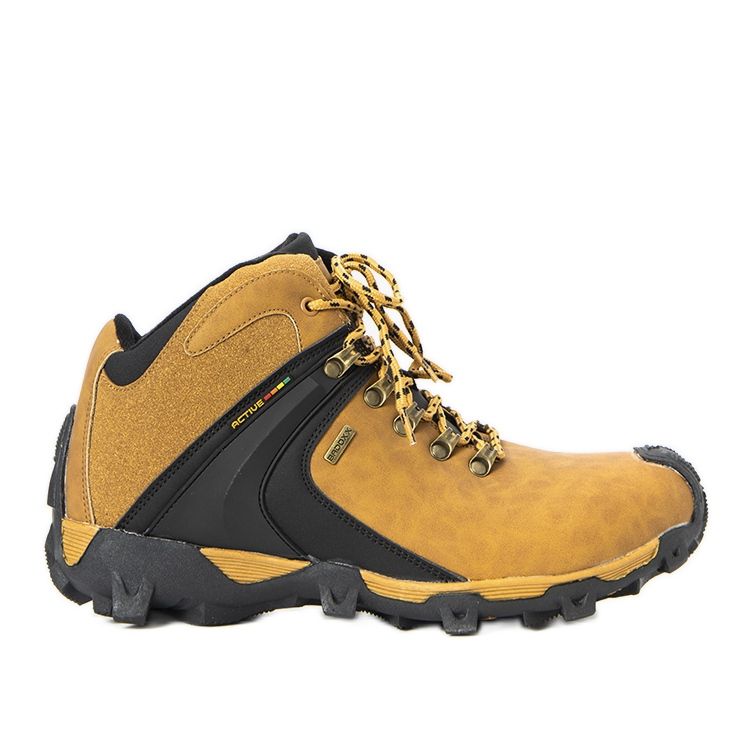 Barry miesten eristetty kamelikengät keltainen