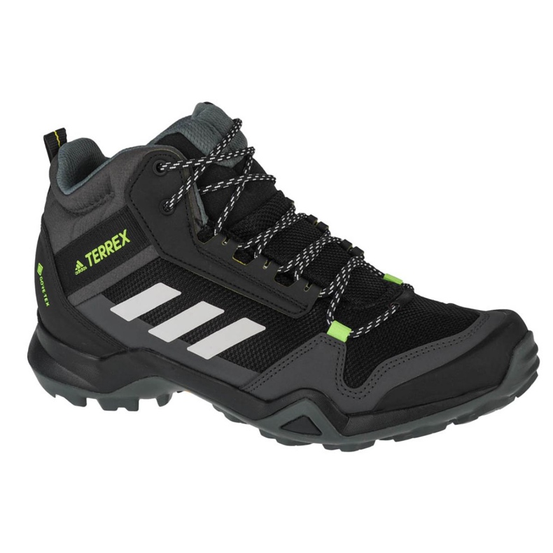 Adidas Terrex AX3 Mid Gtx M FX4561 kengät musta harmaa