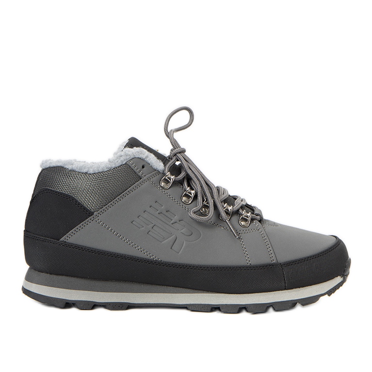 Harmaa eristetyt miesten urheilukengät Grifar